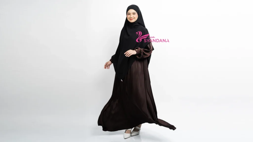 Pashmina Bandana Pashban Bahan Mazen Anti UV Mix & Match dengan Gamis Syar’i Polos